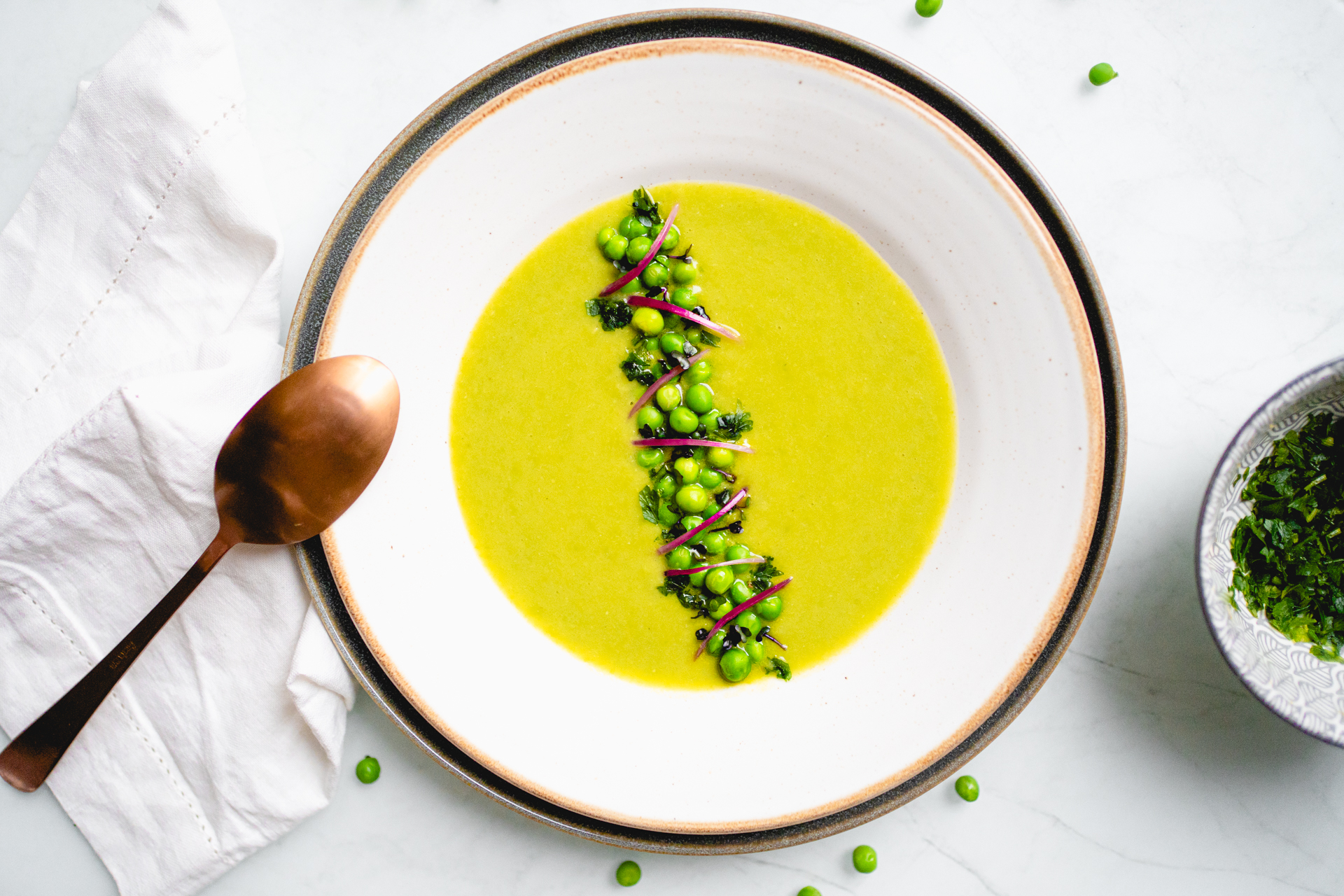 Moje verze hráškové polévk